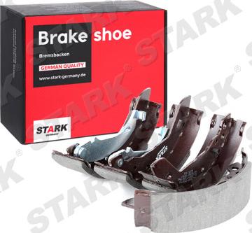 Stark SKBS-0450110 - Комплект тормозных колодок, барабанные autospares.lv