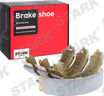 Stark SKBS-0450111 - Комплект тормозных колодок, барабанные autospares.lv