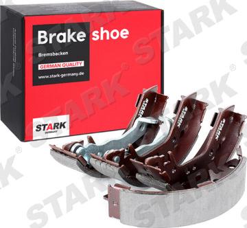 Stark SKBS-0450117 - Комплект тормозных колодок, барабанные autospares.lv