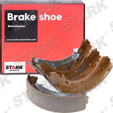 Stark SKBS-0450183 - Комплект тормозных колодок, барабанные autospares.lv