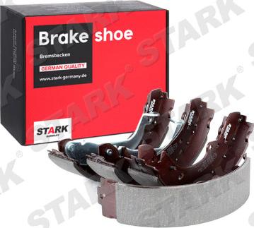 Stark SKBS-0450134 - Комплект тормозных колодок, барабанные autospares.lv