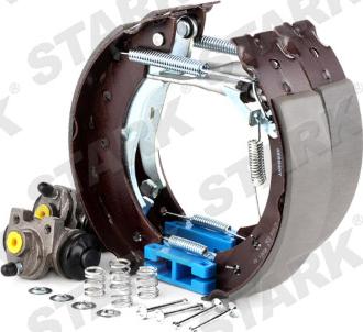 Stark SKBS-0450121 - Комплект тормозных колодок, барабанные autospares.lv