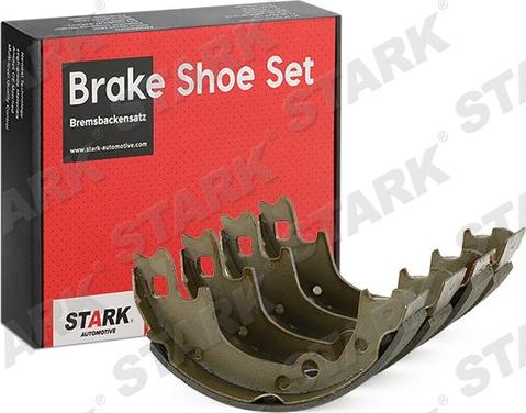 Stark SKBS-0450268 - Комплект тормозных колодок, барабанные autospares.lv