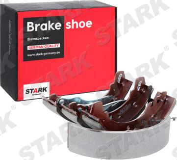 Stark SKBS-0450202 - Комплект тормозных колодок, барабанные autospares.lv