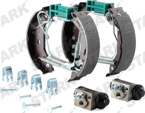 Stark SKBSD-45990041 - Комплект тормозных колодок, барабанные autospares.lv