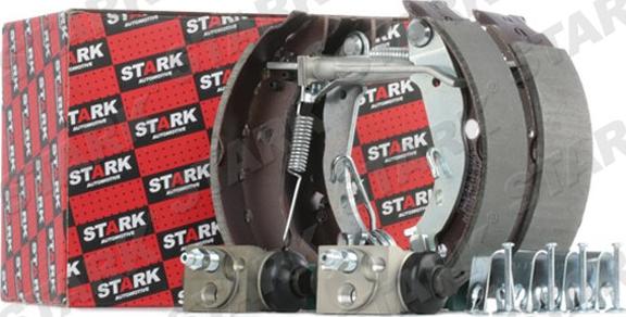 Stark SKBSD-45990041 - Комплект тормозных колодок, барабанные autospares.lv