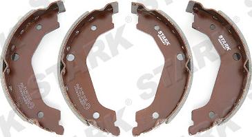 Stark SKBSP-0440017 - Комплект тормозов, ручник, парковка autospares.lv