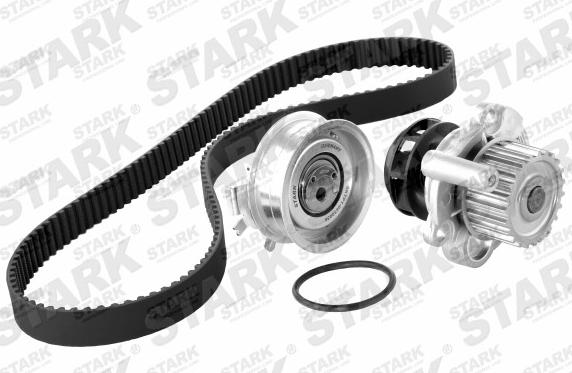 Stark SKWPT-0750096 - Водяной насос + комплект зубчатого ремня ГРМ autospares.lv