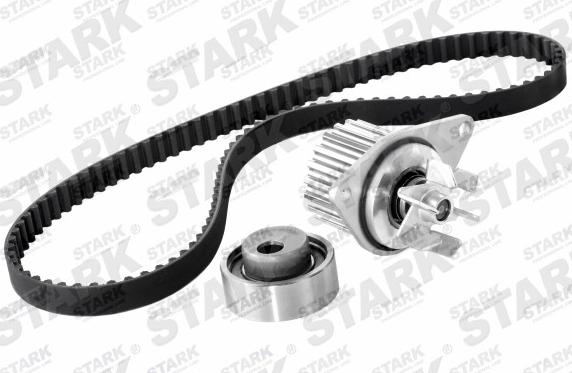 Stark SKWPT-0750017 - Водяной насос + комплект зубчатого ремня ГРМ autospares.lv