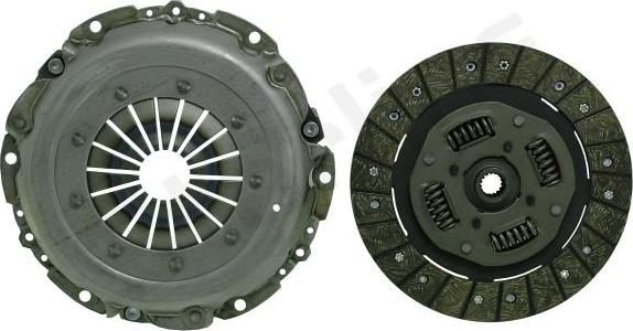 Starline SL 2DS9005 - Комплект сцепления autospares.lv