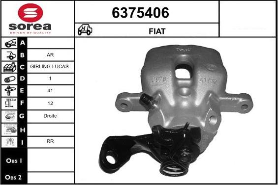 STARTCAR 6375406 - Тормозной суппорт autospares.lv