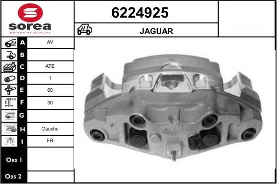 STARTCAR 6224925 - Тормозной суппорт autospares.lv