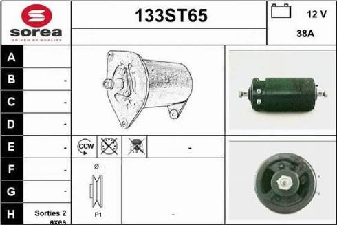 STARTCAR 133ST65 - Генератор autospares.lv