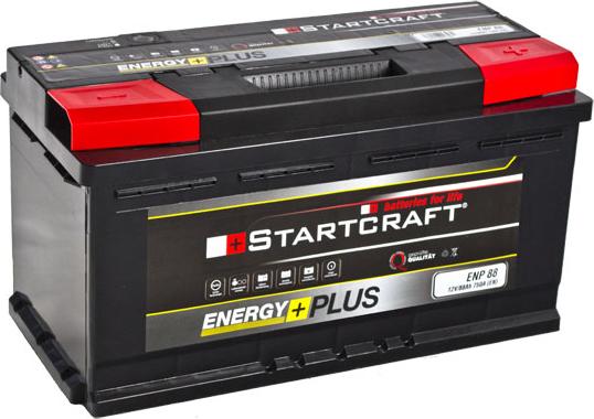 STARTCRAFT ENP 88 - Стартерная аккумуляторная батарея, АКБ autospares.lv
