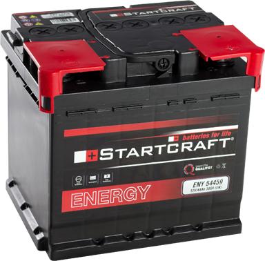 STARTCRAFT ENY 54459 - Стартерная аккумуляторная батарея, АКБ autospares.lv