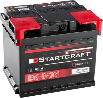 STARTCRAFT ENY 54465 - Стартерная аккумуляторная батарея, АКБ autospares.lv