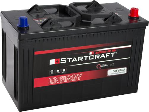 STARTCRAFT ENY 60528 - Стартерная аккумуляторная батарея, АКБ autospares.lv