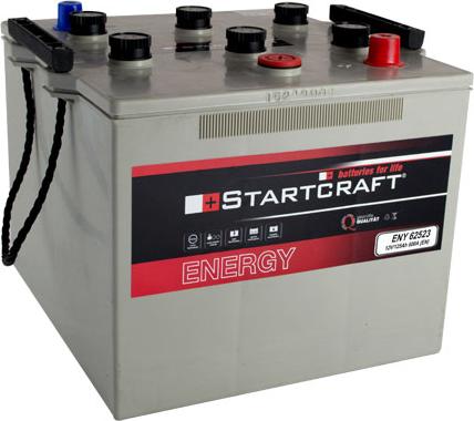 STARTCRAFT ENY 62523 - Стартерная аккумуляторная батарея, АКБ autospares.lv