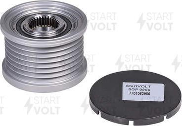 StartVOLT SGP 0906 - Шкив генератора, муфта autospares.lv