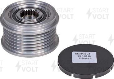 StartVOLT SGP 0503 - Шкив генератора, муфта autospares.lv