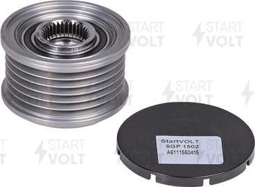 StartVOLT SGP 1502 - Шкив генератора, муфта autospares.lv