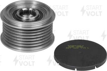 StartVOLT SGP 1032 - Шкив генератора, муфта autospares.lv