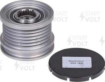 StartVOLT SGP 1801 - Шкив генератора, муфта autospares.lv