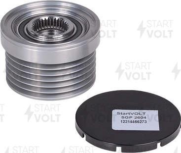 StartVOLT SGP 2604 - Шкив генератора, муфта autospares.lv