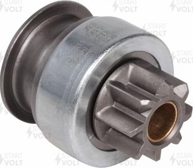 StartVOLT VCS 0891 - Ведущая шестерня, бендикс, стартер autospares.lv