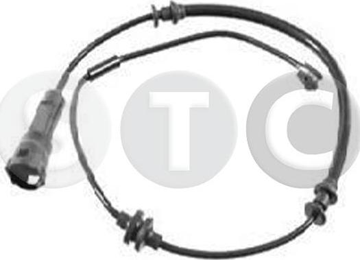 STC T402114 - Сигнализатор, износ тормозных колодок autospares.lv