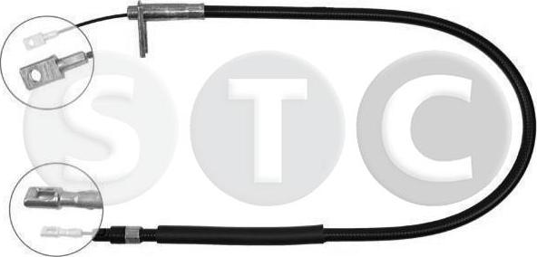 STC T480949 - Тросик, cтояночный тормоз autospares.lv