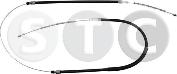 STC T480544 - Тросик, cтояночный тормоз autospares.lv