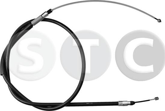 STC T480657 - Тросик, cтояночный тормоз autospares.lv