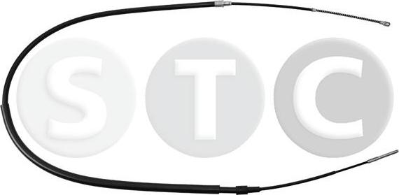 STC T480122 - Тросик, cтояночный тормоз autospares.lv