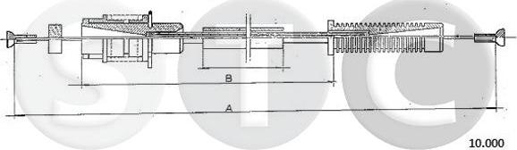 STC T480891 - Тросик газа autospares.lv