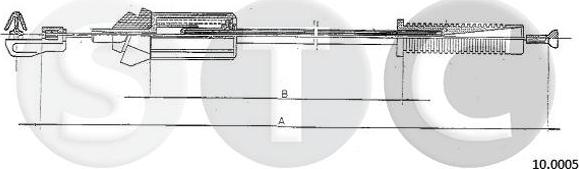 STC T480898 - Тросик газа autospares.lv