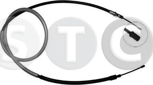 STC T480831 - Тросик, cтояночный тормоз autospares.lv