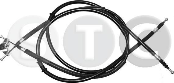 STC T480390 - Тросик, cтояночный тормоз autospares.lv