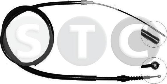 STC T480342 - Тросик, cтояночный тормоз autospares.lv