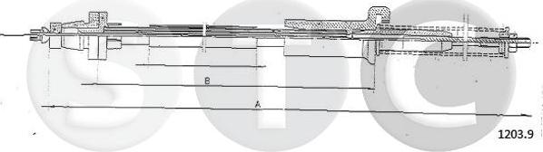 STC T481442 - Тросик газа autospares.lv