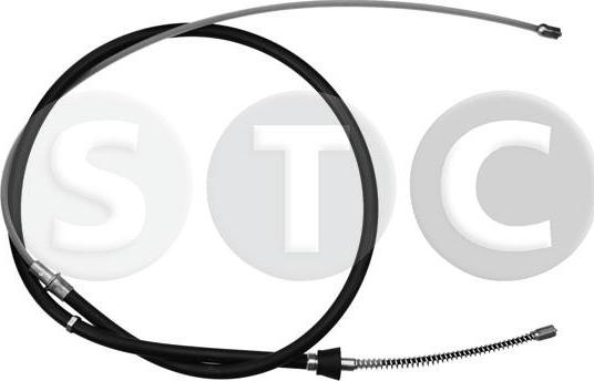 STC T483253 - Тросик, cтояночный тормоз autospares.lv