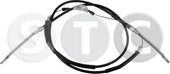 STC T482478 - Тросик, cтояночный тормоз autospares.lv