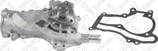 Stellox 4500-0227-SX - Водяной насос autospares.lv