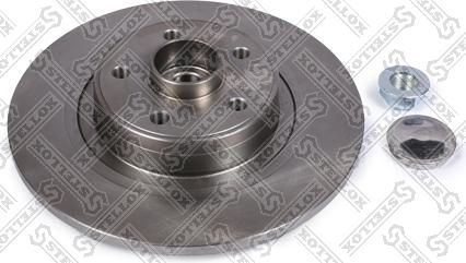 Stellox 43-28922-SX - Тормозной диск autospares.lv