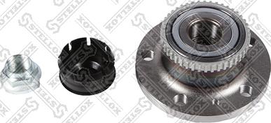 Stellox 43-28663-SX - Подшипник ступицы колеса, комплект autospares.lv