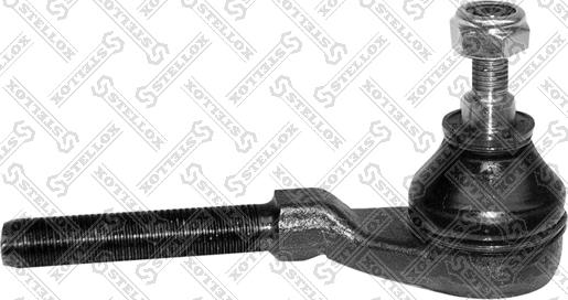 Stellox 51-00650A-SX - Наконечник рулевой тяги, шарнир autospares.lv