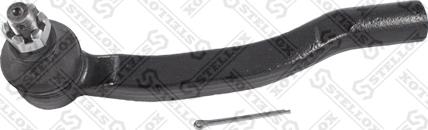 Stellox 51-00886-SX - Наконечник рулевой тяги, шарнир autospares.lv