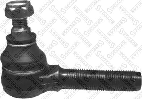 Stellox 51-00872-SX - Наконечник рулевой тяги, шарнир autospares.lv