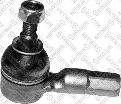 Stellox 51-00303-SX - Наконечник рулевой тяги, шарнир autospares.lv