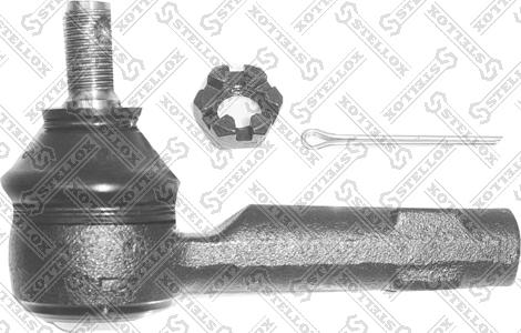 Stellox 51-01102-SX - Наконечник рулевой тяги, шарнир autospares.lv